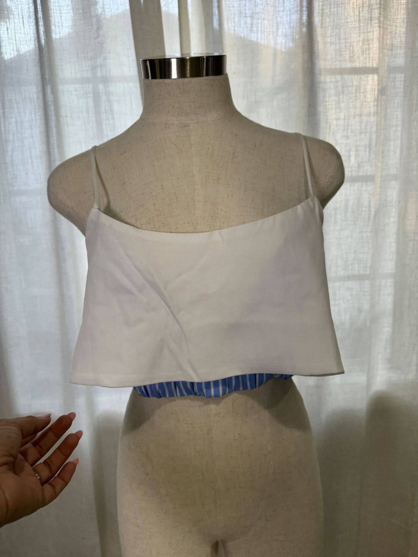 Cropped Spaghetti Strap