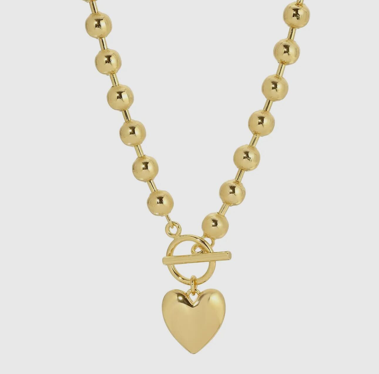 Le Bébé Heart Toggle Necklace
