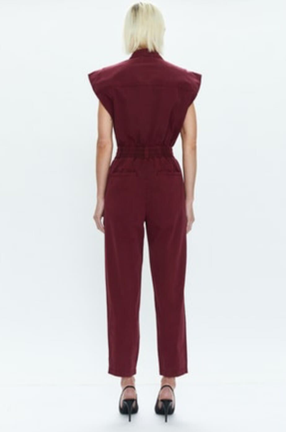 NY Cinched Waist Jumpsuit