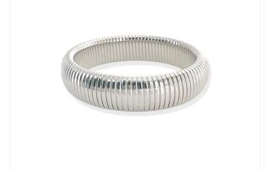 Semi-Stretch Ribbed Bracelet