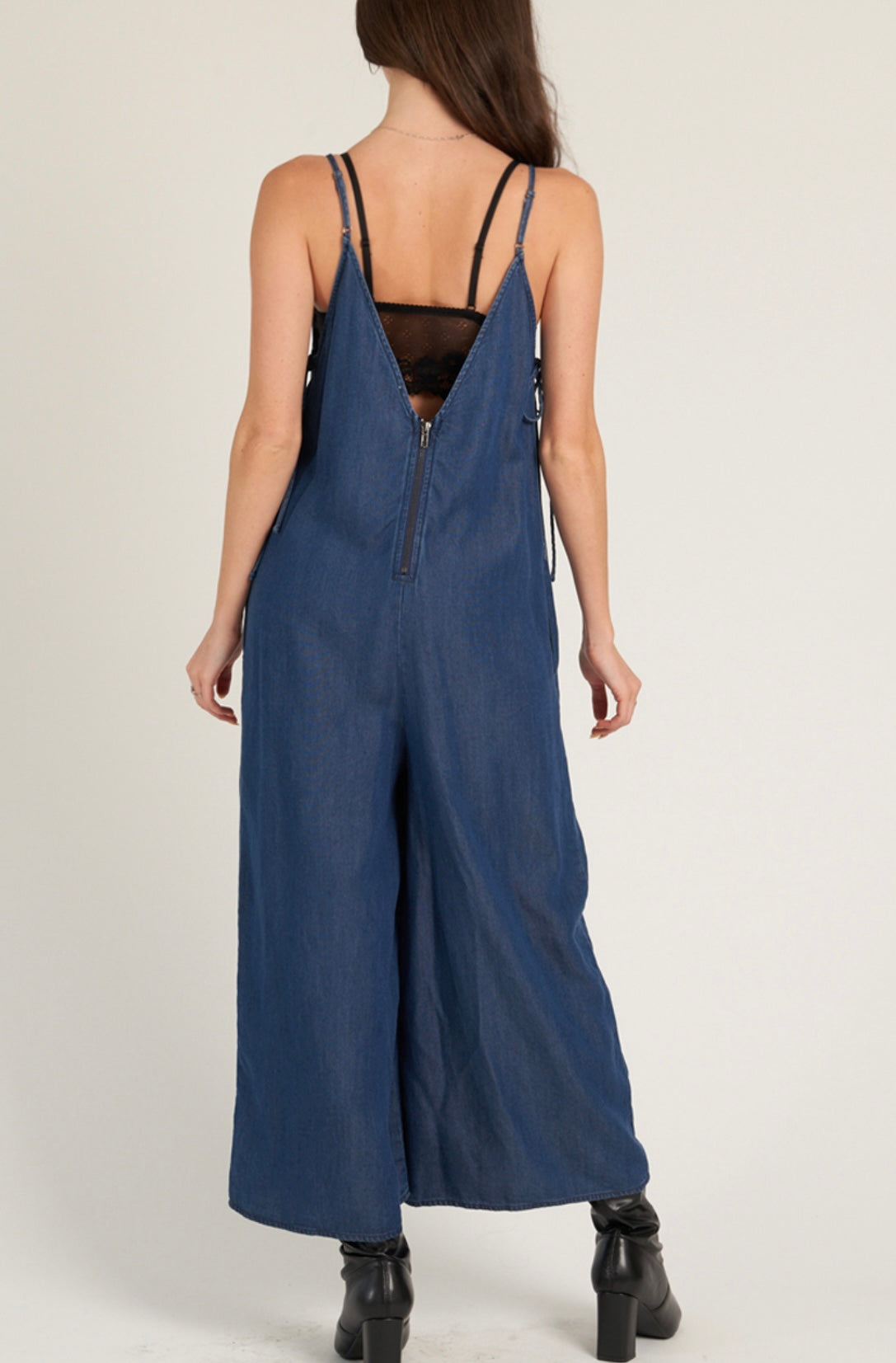 Dark Denim Jumpsuit