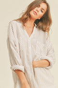 Striped Button Down