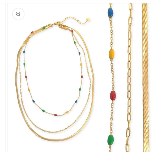 Triple Layer Necklace