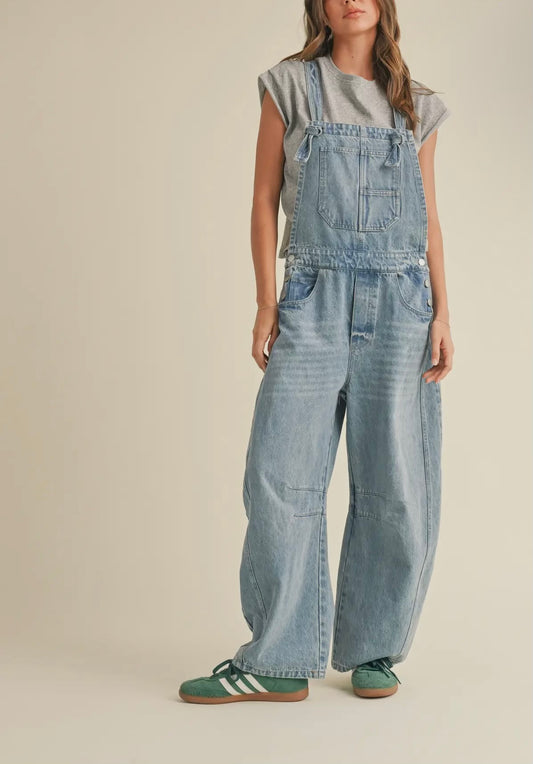 Denim Overalls