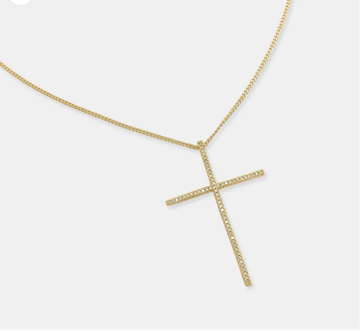 Cross Chain Necklace