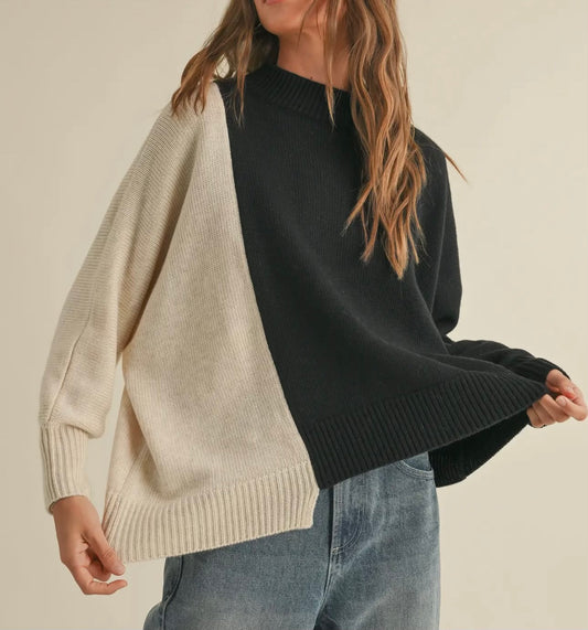 Color Block Sweater