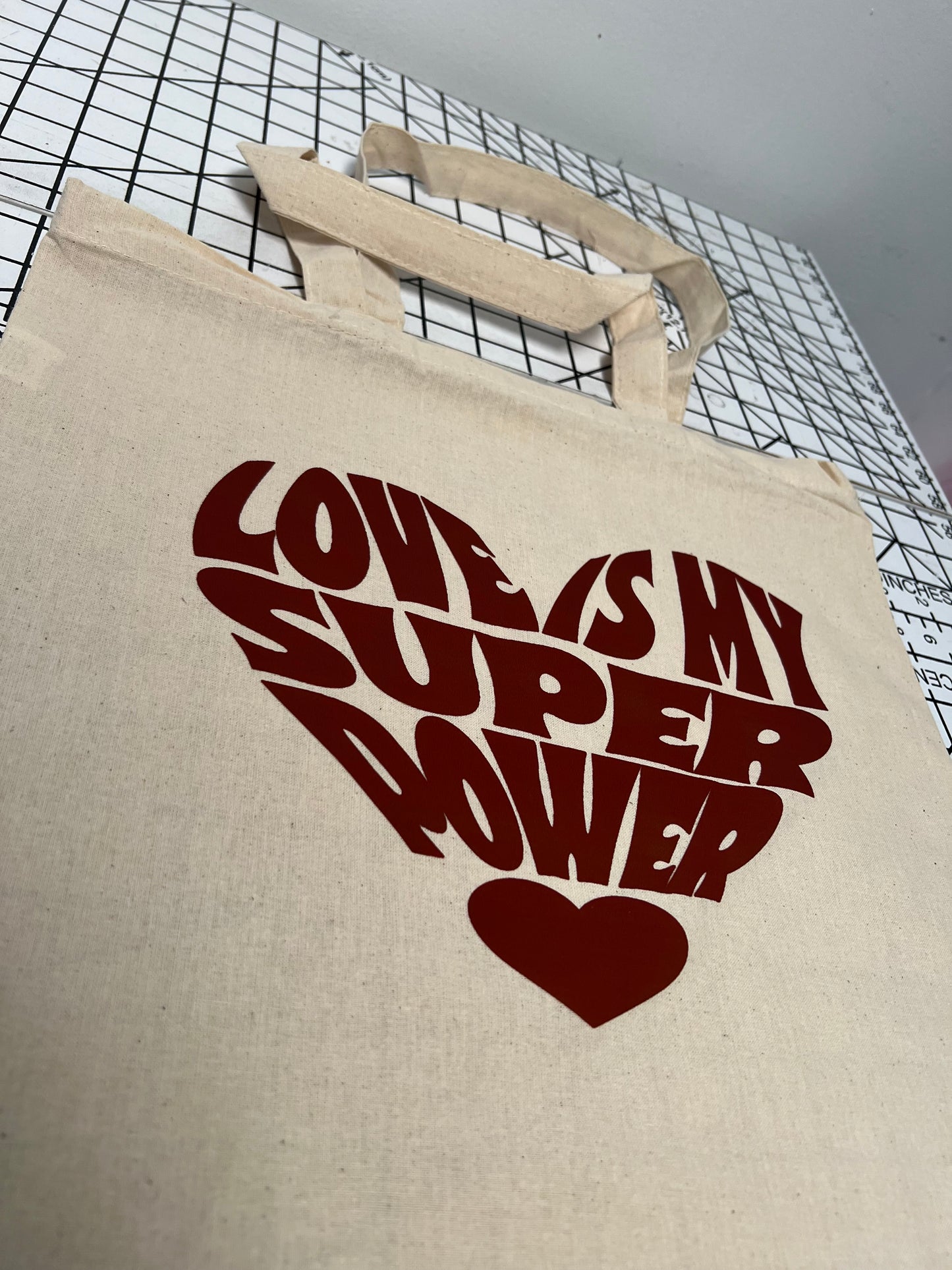 Love is my Superpower Tote bag