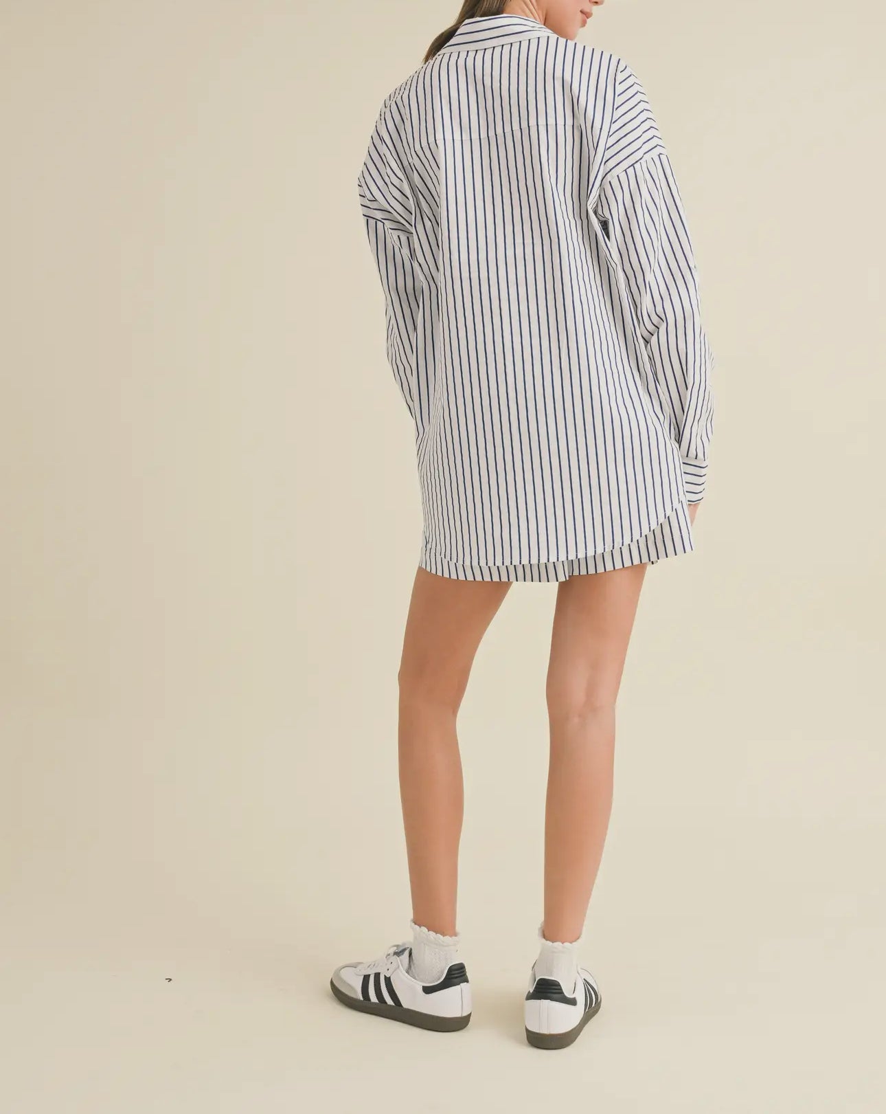 Striped Oversize Set