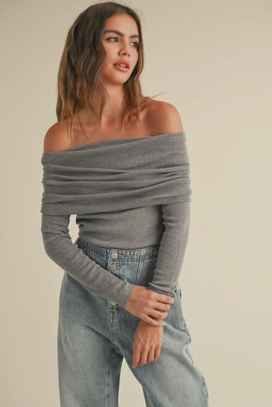 Off The Shoulder Sweater