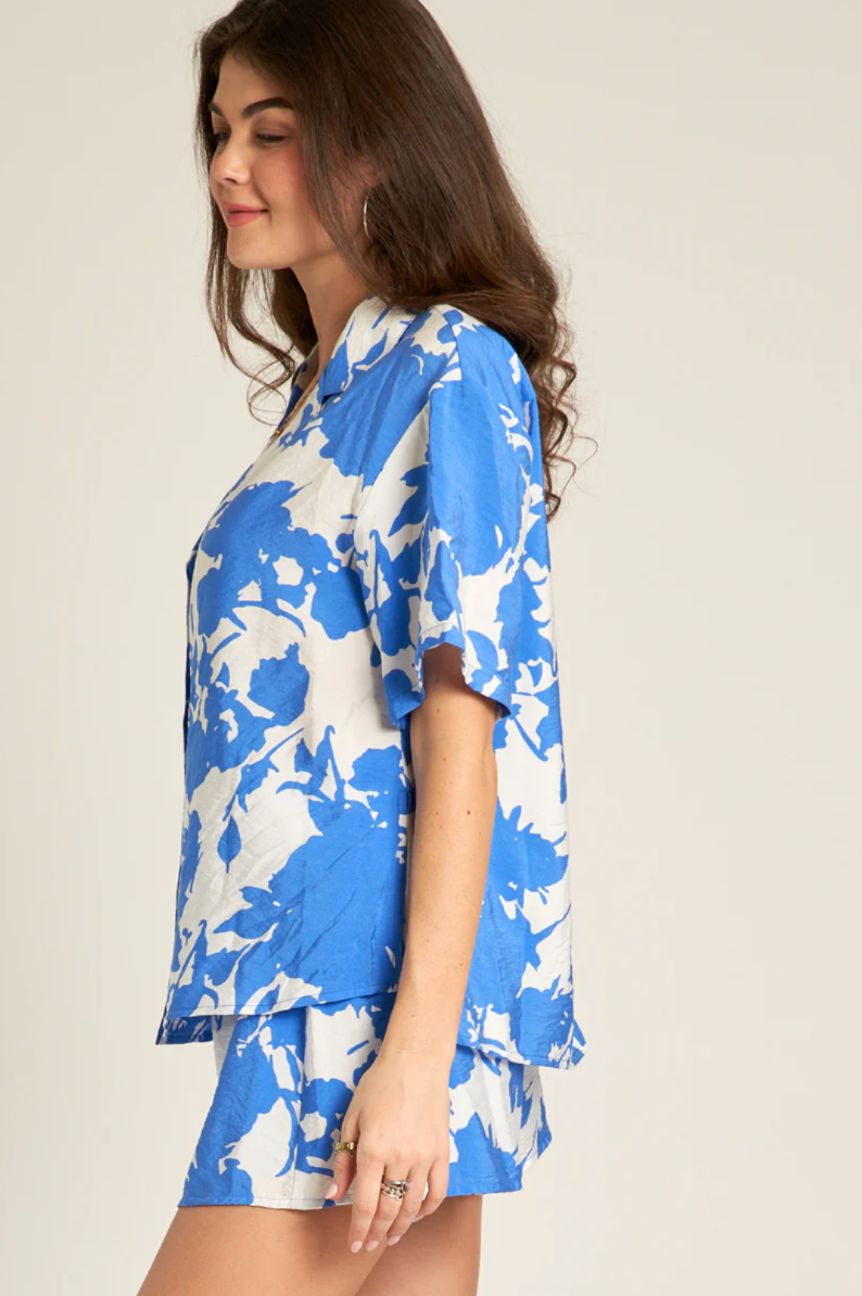 Floral Hawaii Top