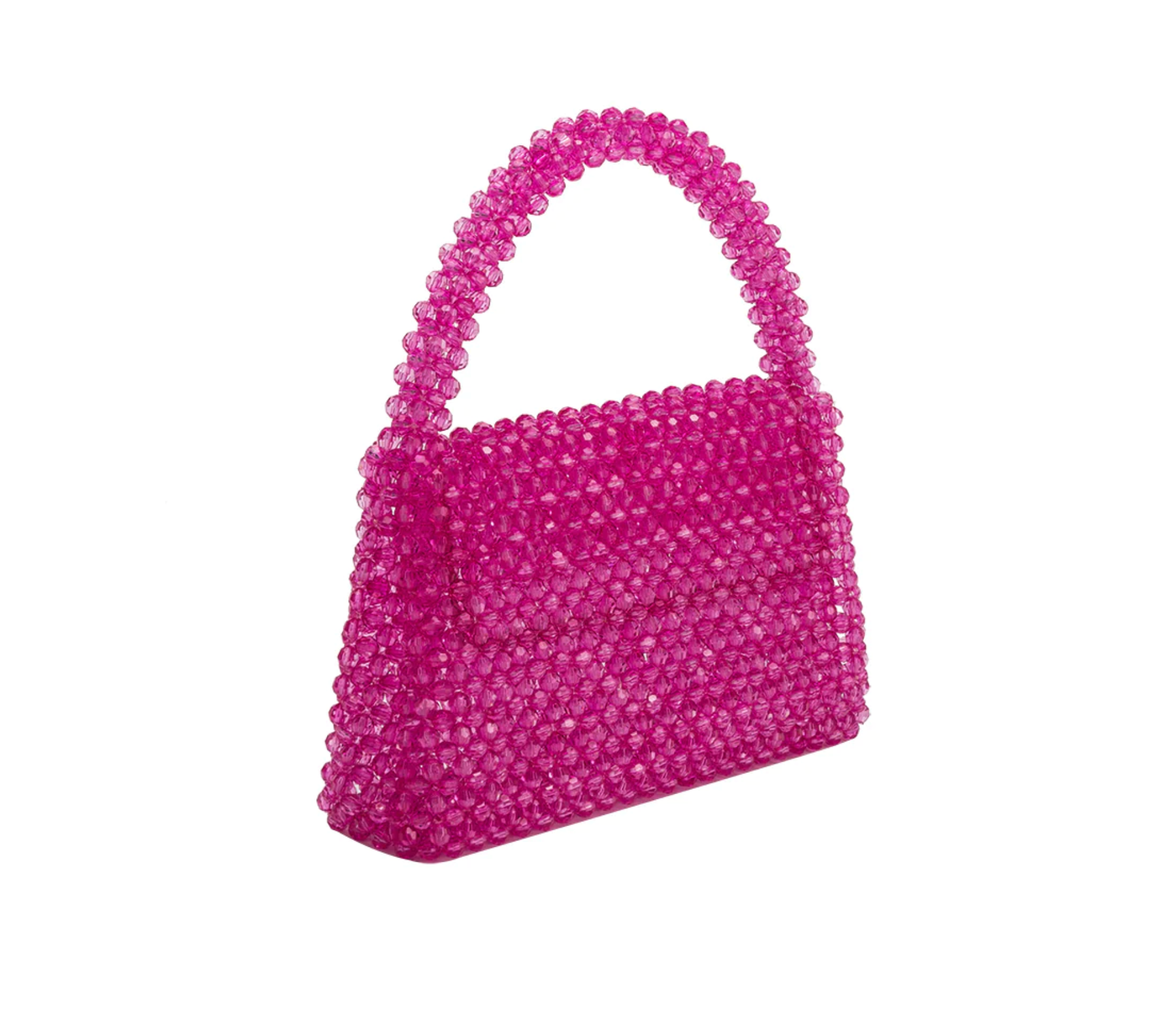 Sherry Beaded Bag - Fuschia