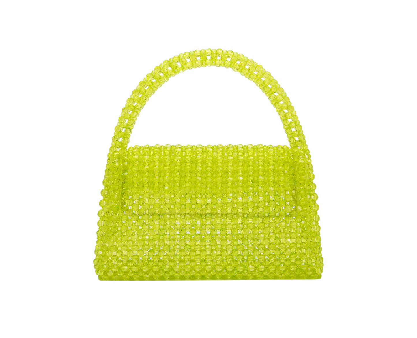 Sherry Beaded Bag - Lime