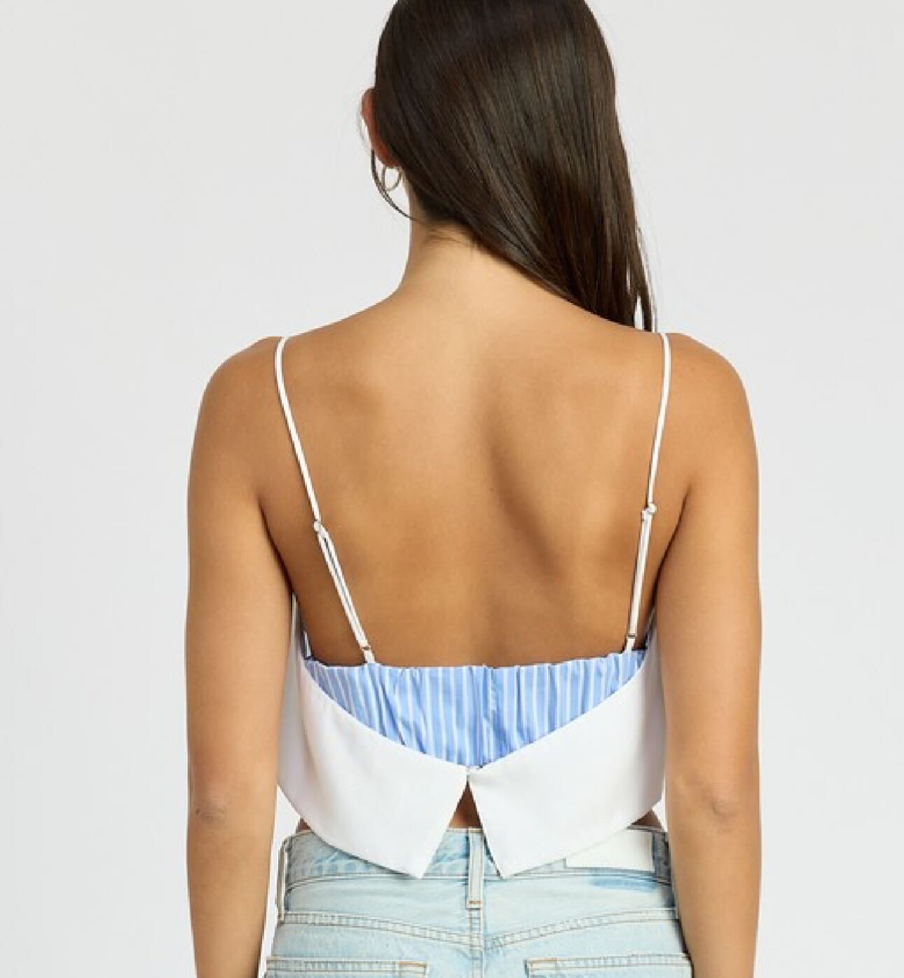 Cropped Spaghetti Strap
