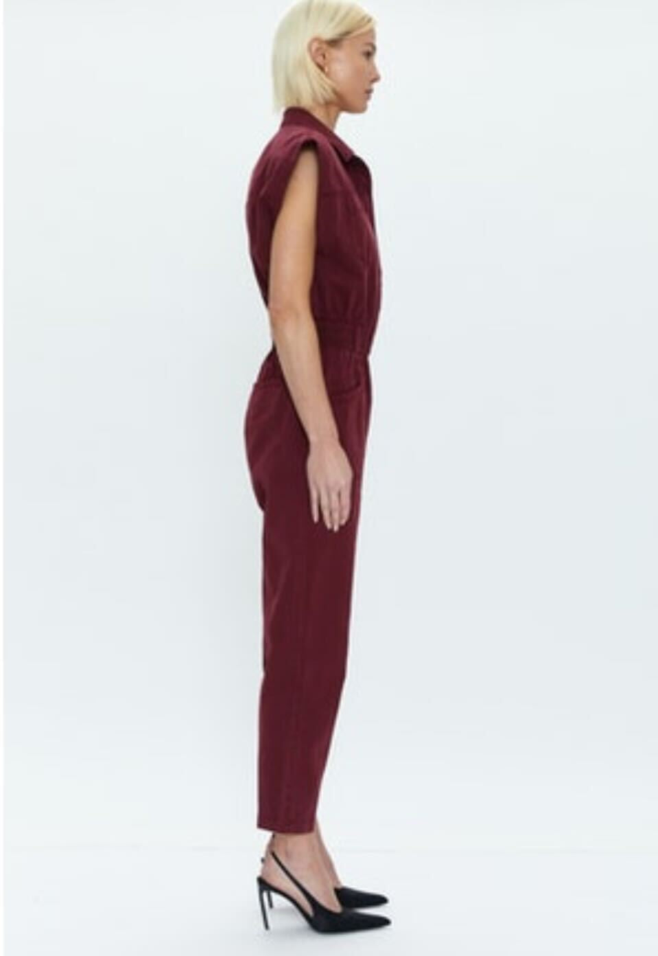 NY Cinched Waist Jumpsuit
