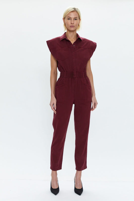 NY Cinched Waist Jumpsuit