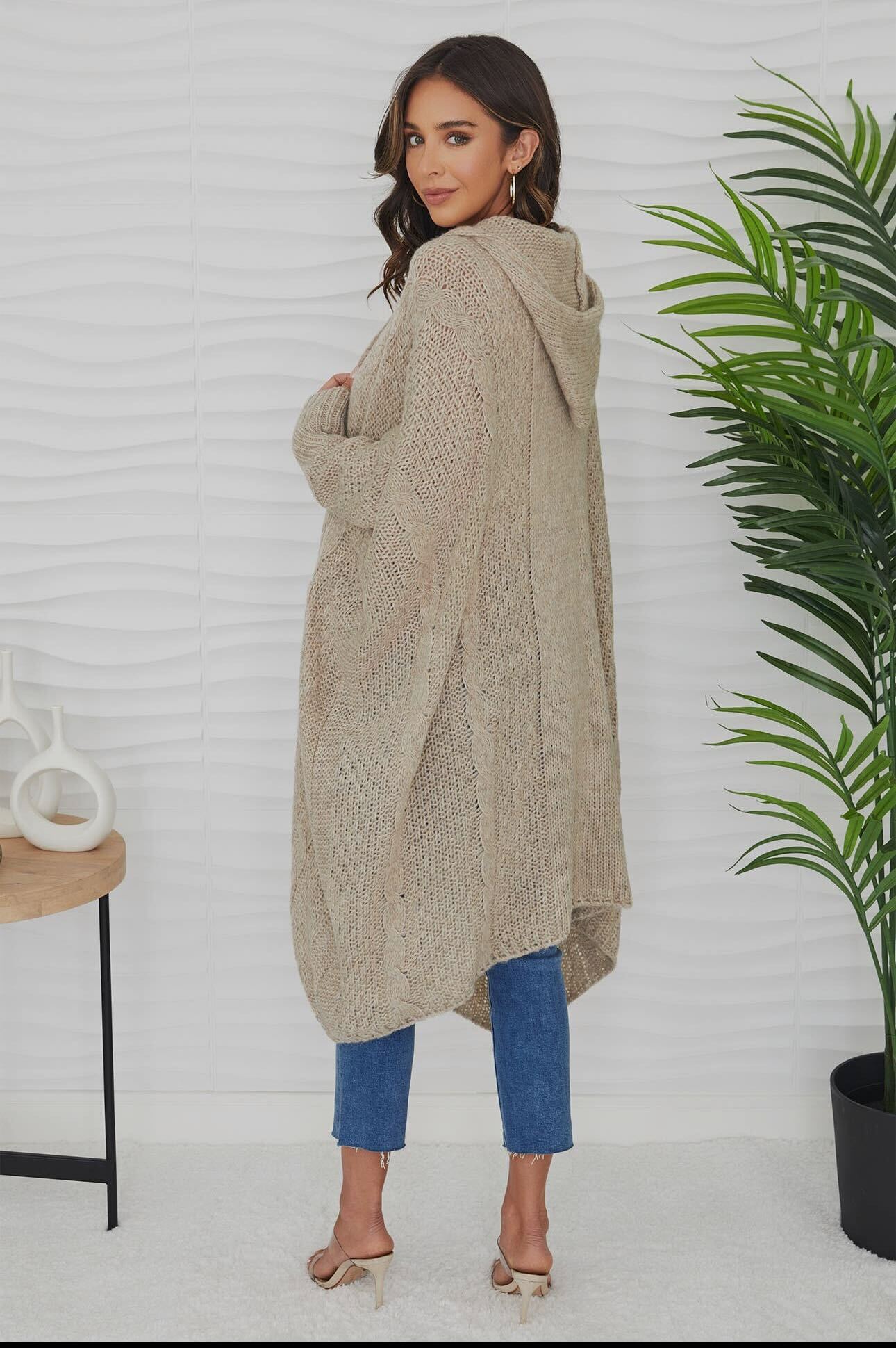 The Oversized Cardigan